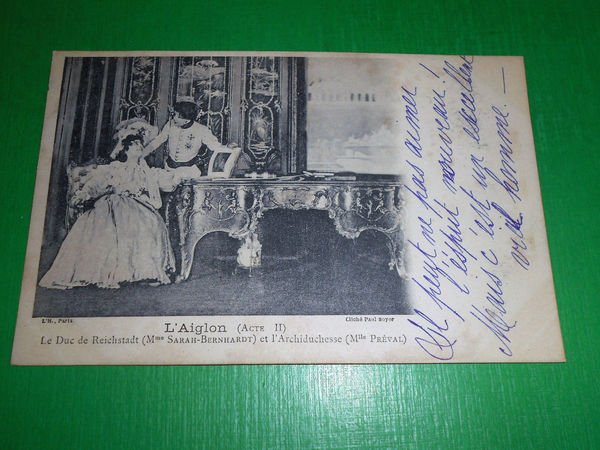 Cartolina Teatro Opera - L' Aiglon di Edmond Rostand 1910 …