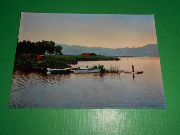 Cartolina Torre del Lago - Tramonto 1970 ca