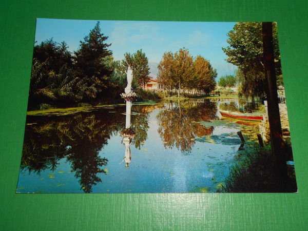 Cartolina Marina di Massa - Fosso del Brugiano e la …