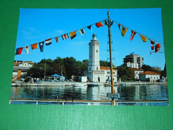 Cartolina Rimini - Porto Canale 1960 ca.