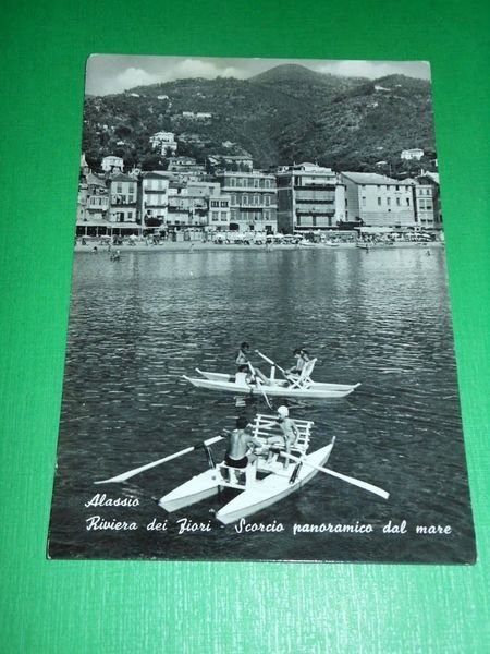 Cartolina Alassio - Riviera dei Fiori - Scorcio panoramico dal …