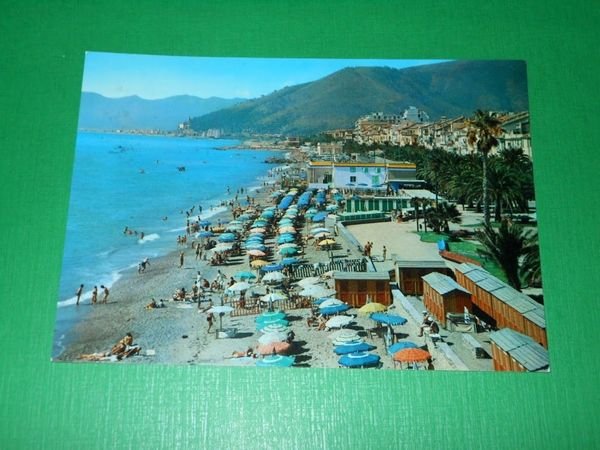 Cartolina Loano - Bagni Perelli 1965 ca