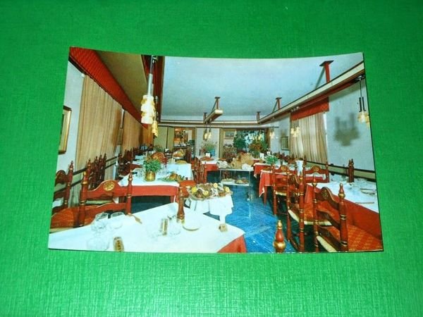Cartolina Camporosso Mare - Ristorante Gino - Interno 1970 ca | Immagine Gallery 1