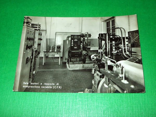 Cartolina Università di Genova - Istituto di Macchine - Sala …