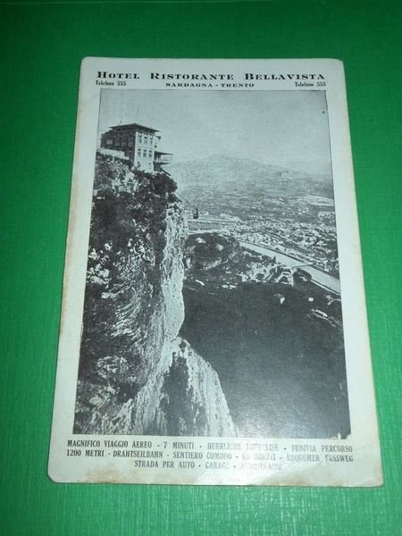 Cartolina Sardagna ( Trento ) - Hotel Ristorante Bellavista - …