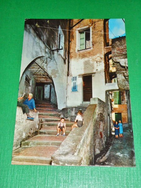 Cartolina Riviera Ligure Pittoresca - Particolare 1965 ca