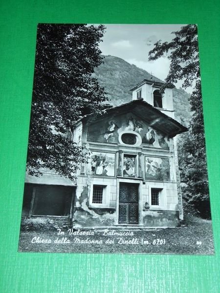 Cartolina In Valsesia - Balmuccia ( Vercelli ) Chiesa della …