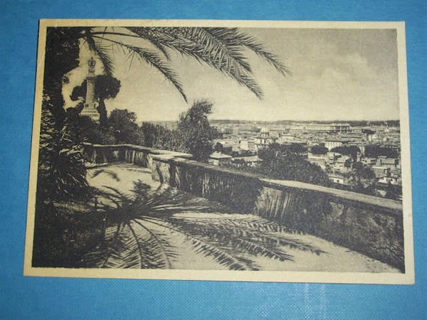 Cartolina Roma - Panorama dal Gianicolo 1942