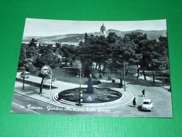 Cartolina Teramo - Giardini Madonna delle Grazie 1964