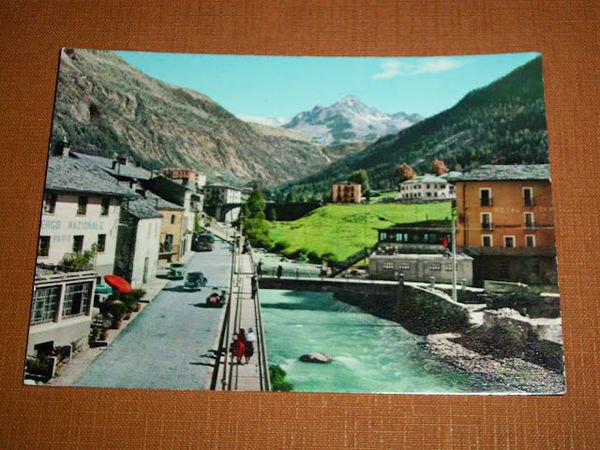 Cartolina Valle d' Aosta - La Thuile - Lungo Dora …