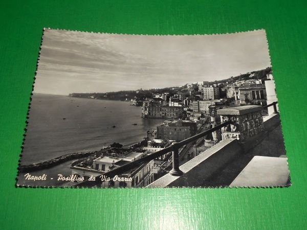 Cartolina Napoli - Posillipo da Via Orazio 1956