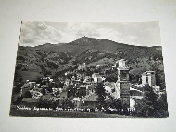 Cartolina Frabosa Soprana ( Cuneo ) - Panorama sfondo Monte …