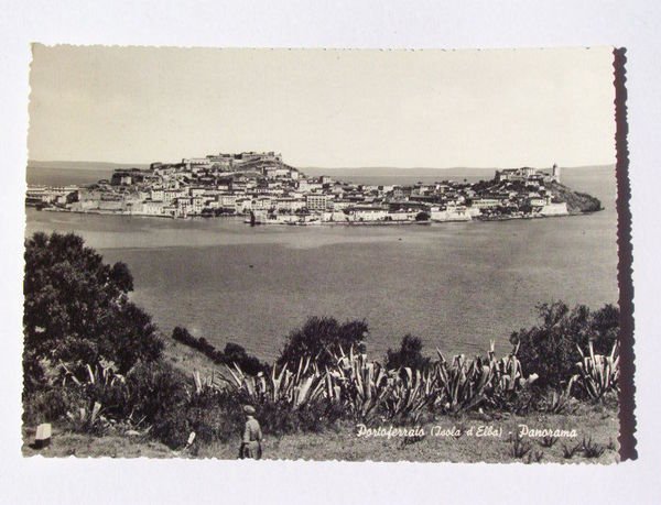 Cartolina Portoferraio (Isola d 'Elba) Panorama 1960 ca