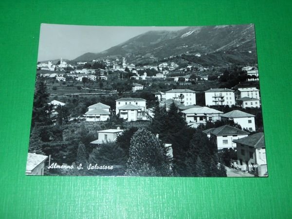 Cartolina Almenno San Salvatore ( Bergamo ) - Panorama 1962