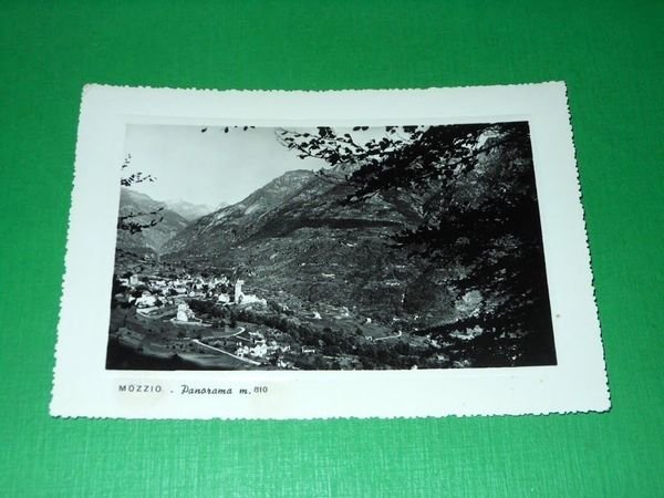 Cartolina Mozzio ( Verbania ) - Panorama 1950 ca