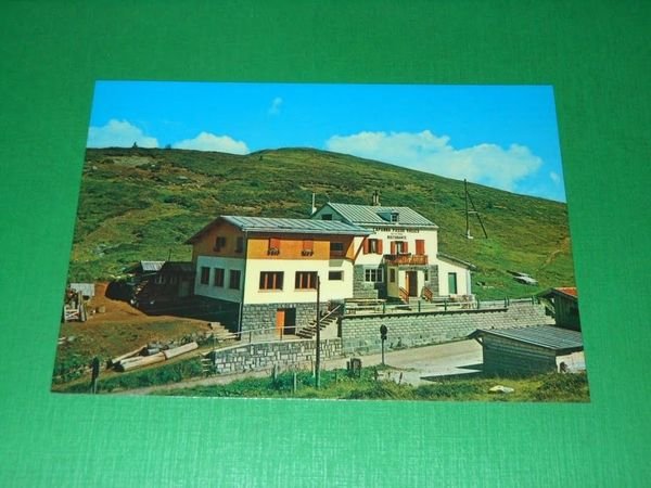 Cartolina Dolomiti - Passo di Valles - La capanna rifugio …