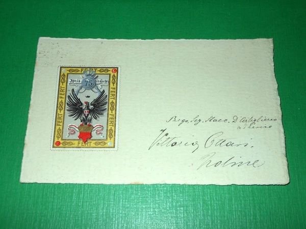 Cartolina Militaria 75° Reggimento Fanteria 1904