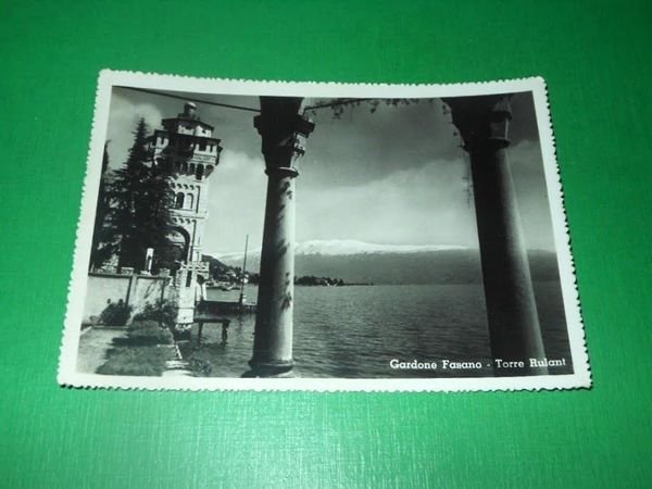 Cartolina Gardone Fasano - Torre Rulant 1953