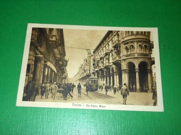 Cartolina Torino - Via Pietro Micca 1930 ca