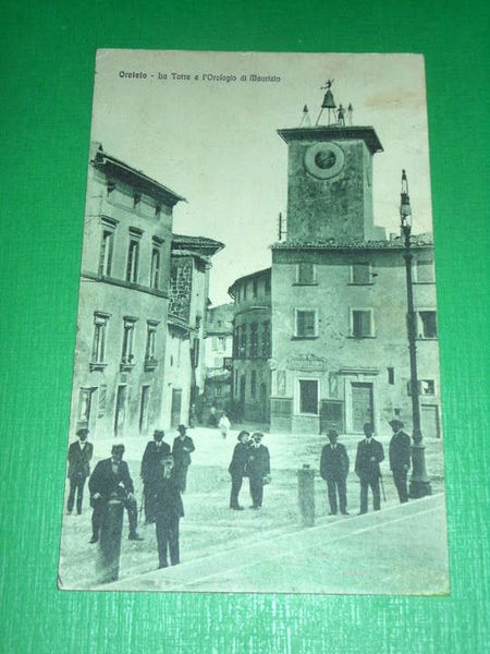 Cartolina Orvieto - La Torre e l' Orologio di Maurizio …