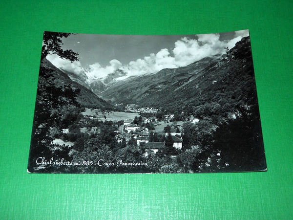 Cartolina Chialamberto - Conca panoramica 1957