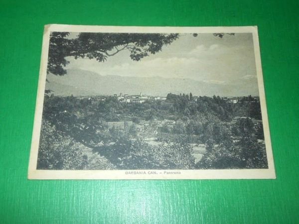 Cartolina Barbania Canavese - Panorama 1943