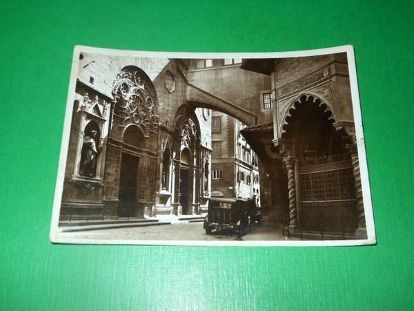 Cartolina Firenze - Chiesa di Orsanmichele 1939