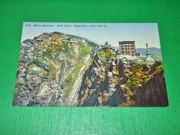 Cartolina Monte Generoso - Hotel Kulm - Ristorante e vetta …