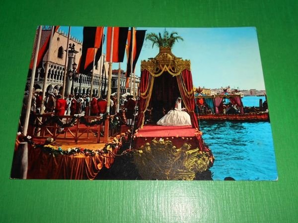Cartolina Venezia - Festa Tradizionale sul Bacino di S. Marco …