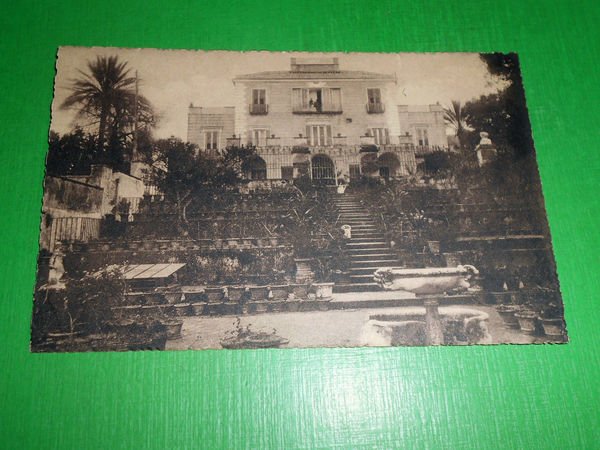 Cartolina Porto d' Ischia - Casina Reale 1920 ca
