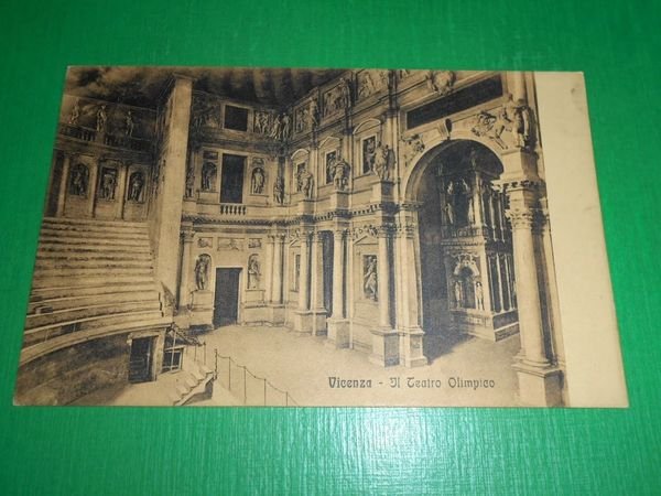 Cartolina Vicenza - Il Teatro Olimpico 1914