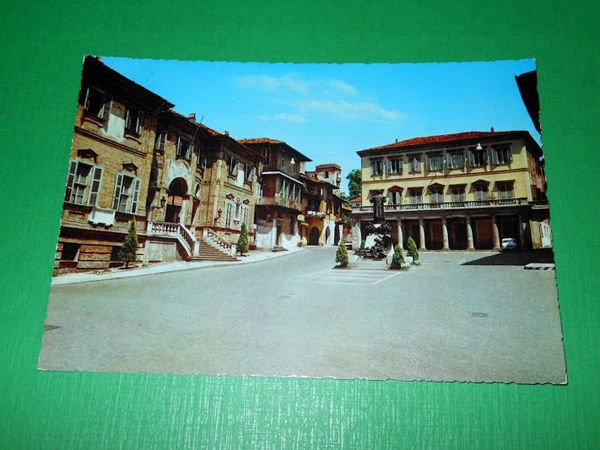 Cartolina Bra ( Cuneo ) - Municipio e Piazza caduti …
