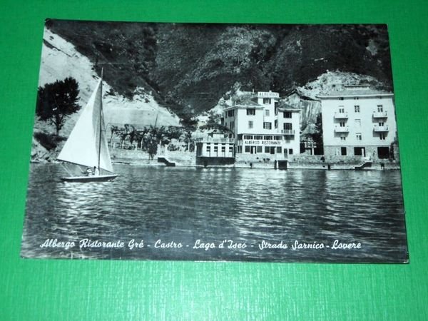 Cartolina Albergo Ristorante Gré - Castro - Lago d' Iseo …