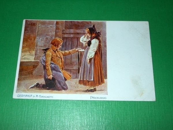 Cartolina Lirica Opera A. Franchetti - GERMANIA 1900 ca #7