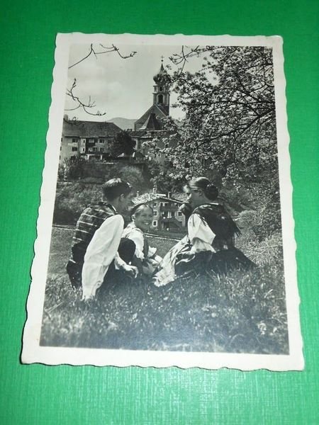 Cartolina Fiè allo Sciliar - Costumi 1942