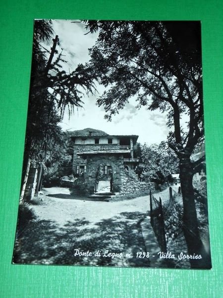 Cartolina Ponte di Legno - Villa Soriso 1962