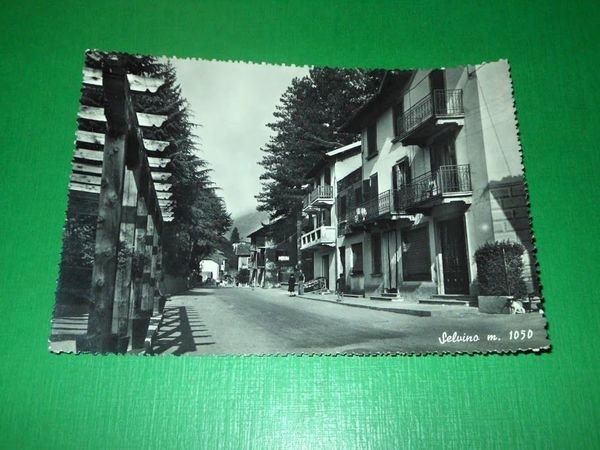 Cartolina Selvino - Particolare 1956