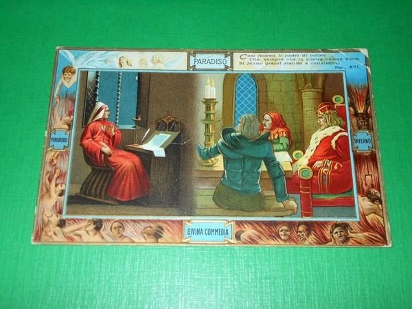 Cartolina Dante - Divina Commedia - Le Famiglie principali di …