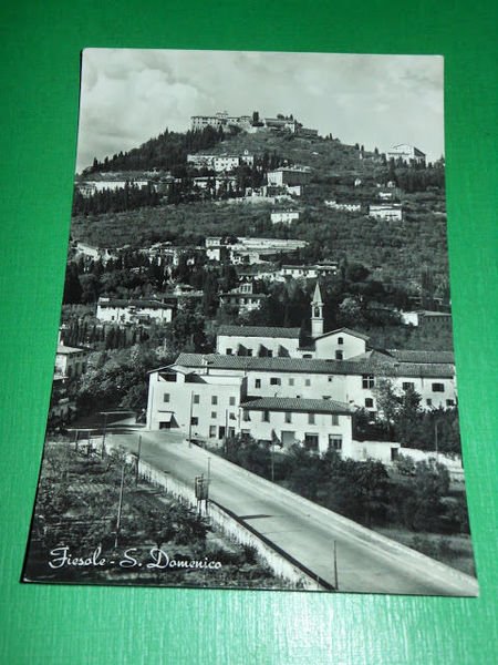 Cartolina Fiesole - S. Domenico - Panorama 1954