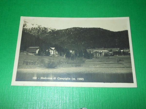 Cartolina Madonna di Campiglio - Scorcio panoramico 1932