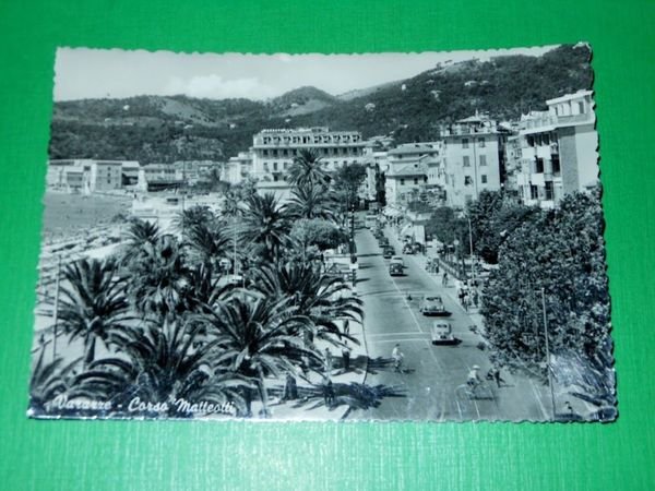Cartolina Varazze - Corso Matteotti 1956 | Immagine Gallery 1