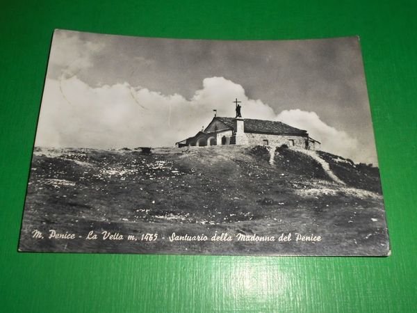 Cartolina Monte Penice - La Vetta - Santuario della Madonna …