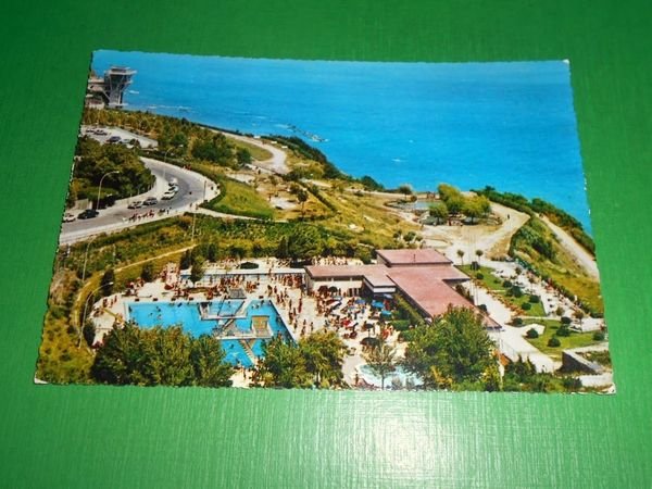 Cartolina Ancona - Piscina Comunale 1966