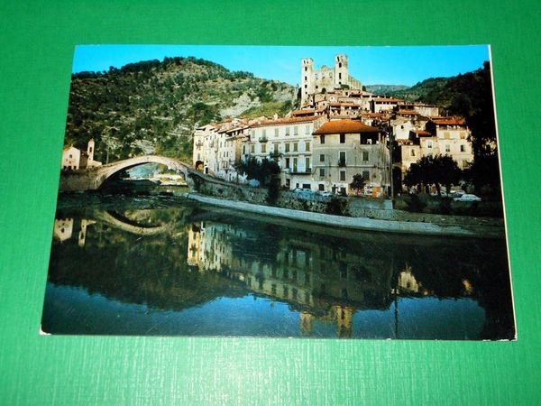 Cartolina Riviera dei Fiori - Dolceacqua - Ponte e Castello …