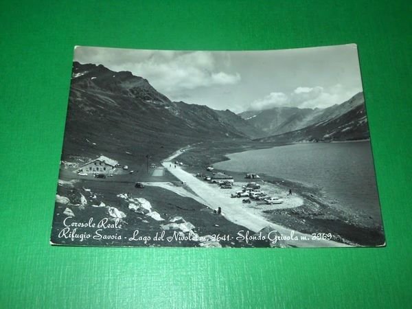 Cartolina Ceresole Reale - Rifugio Savoia - Lago del Nivolet …