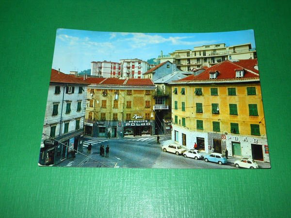Cartolina Genova Pontedecimo - Piazza Pontedecimo 1967