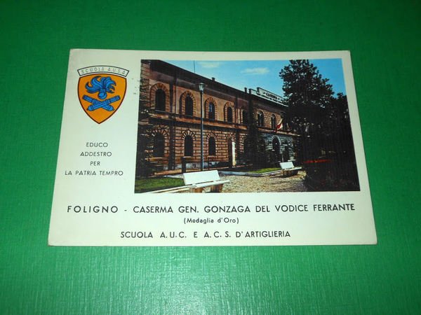 Cartolina Foligno - Caserma Gen Gonzaga del Vodice Ferrante - …