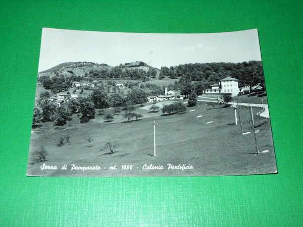 Cartolina Serra di Pamparato - Colonia Pontificia 1969