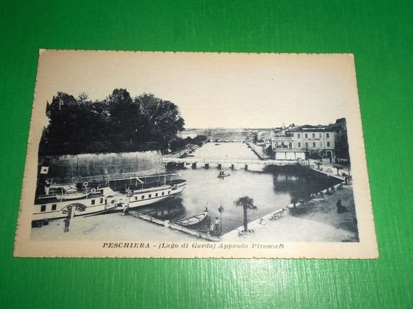 Cartolina Peschiera ( Lago di Garda ) - Approdo Piroscafi …