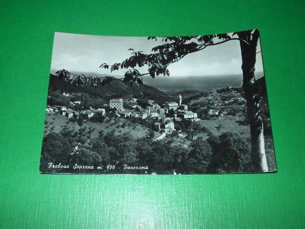Cartolina Frabosa Soprana - Panorama 1957